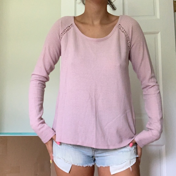 Lucky Brand Tops - Cross back long sleeve shirt